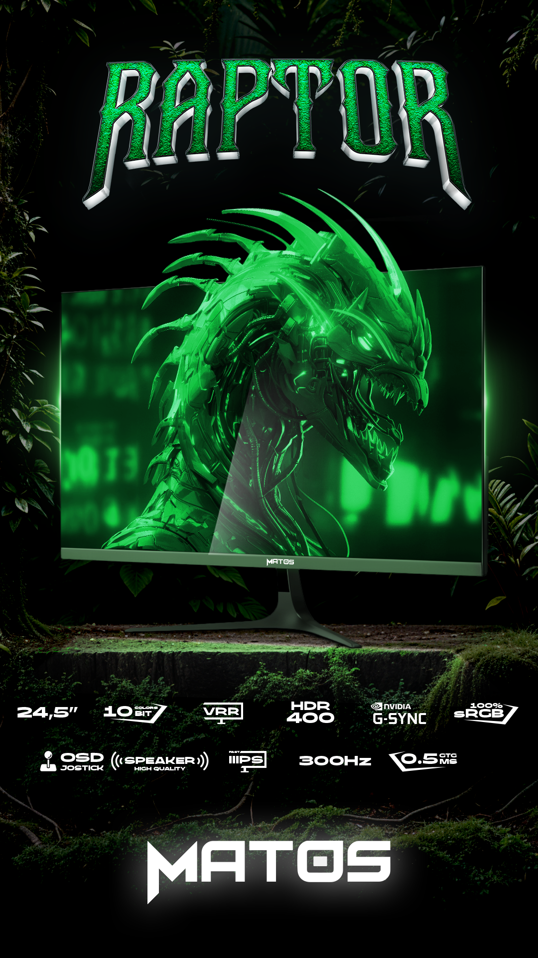 Matos Raptor 300Hz